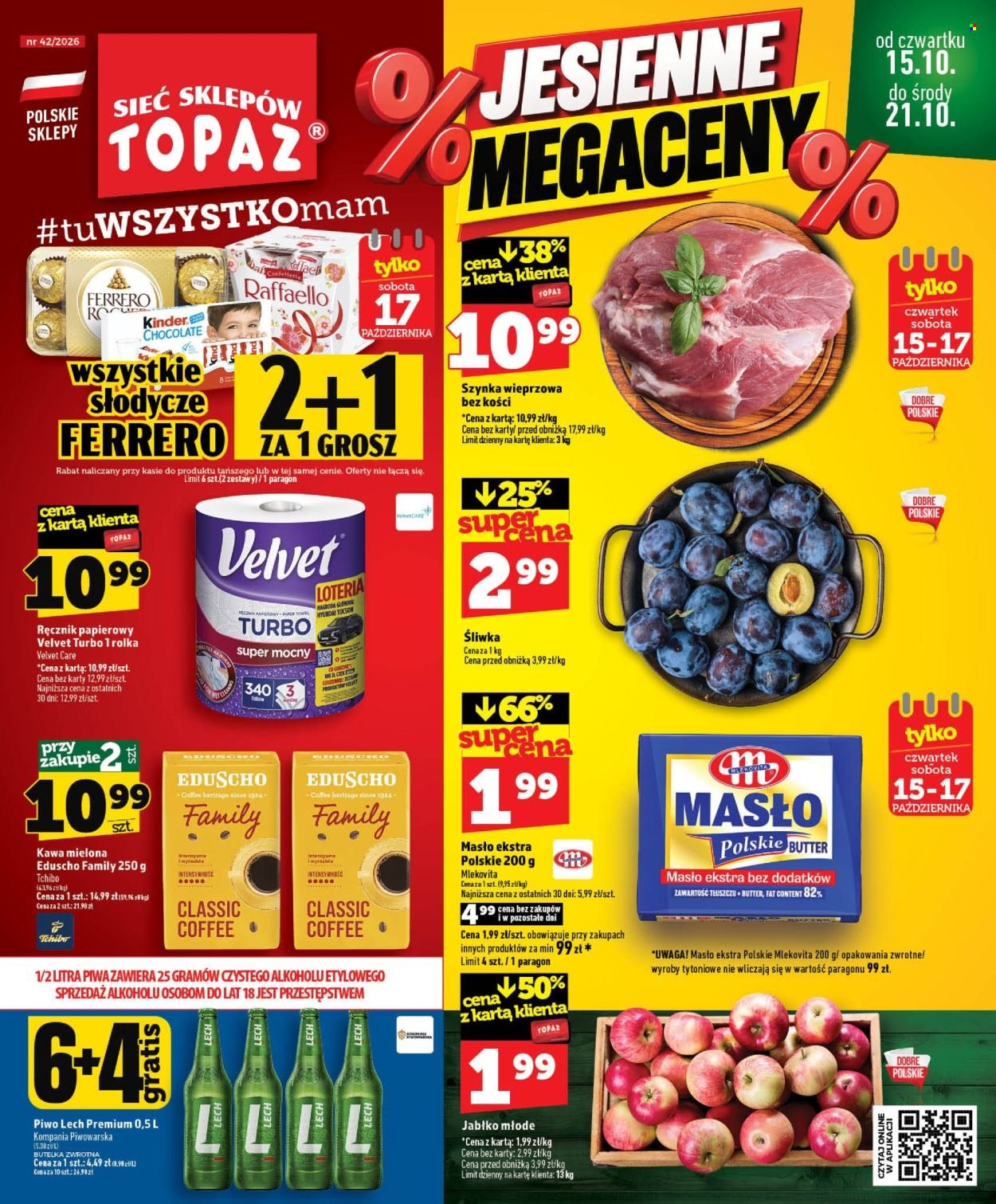 Gazetka TOPAZ - Od czwartku 15.10.2026
