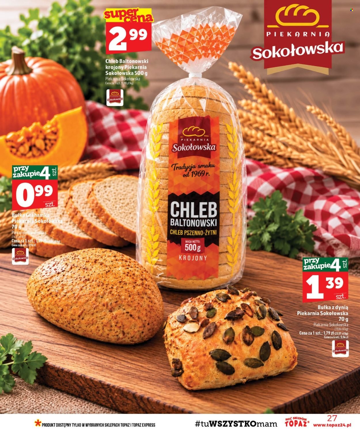 Gazetka TOPAZ - Od czwartku 15.10.2026