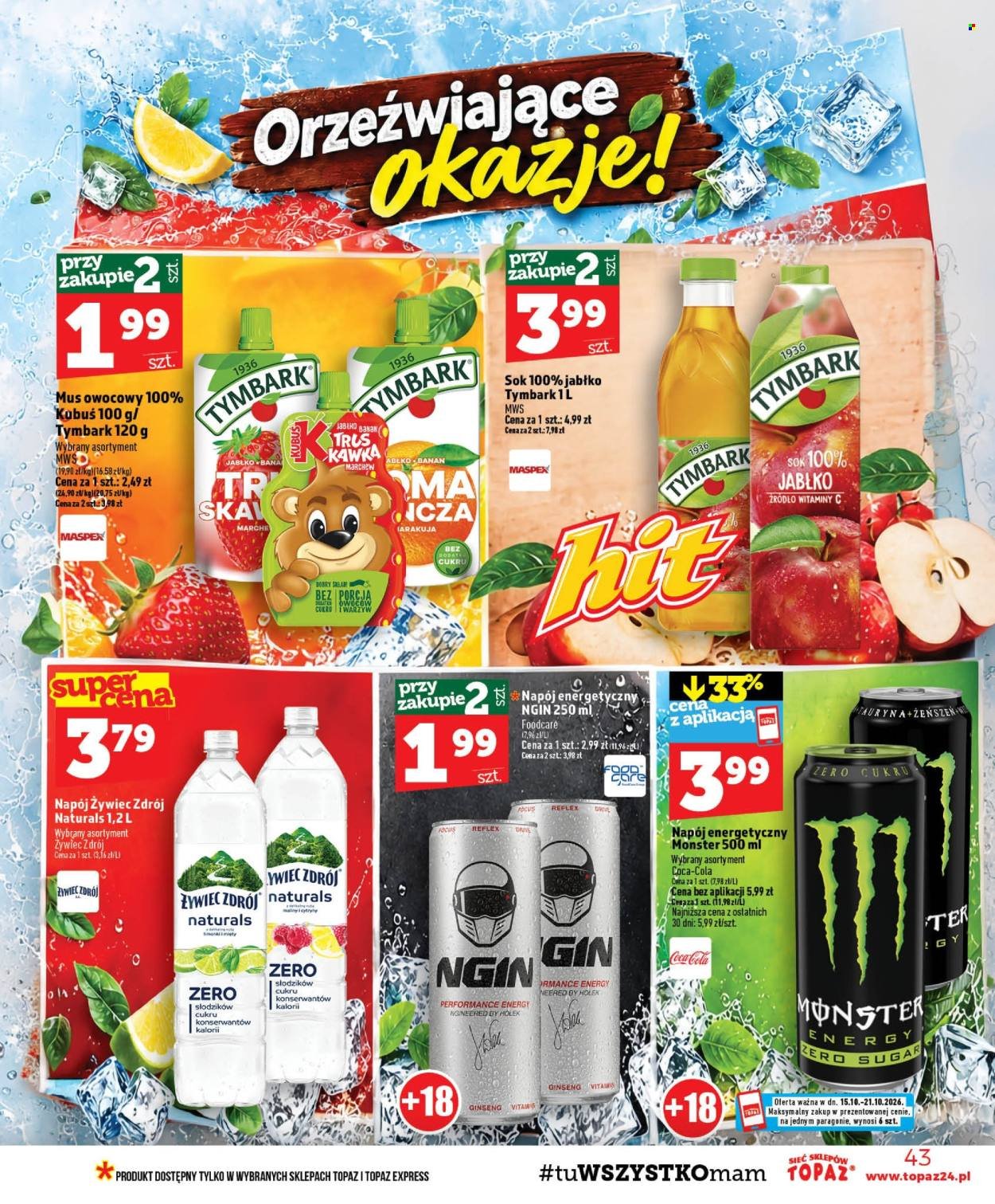 Gazetka TOPAZ - Od czwartku 15.10.2026