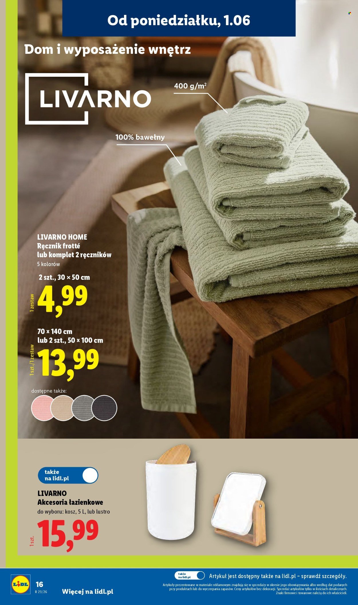 Gazetka LIDL - Od poniedziałku