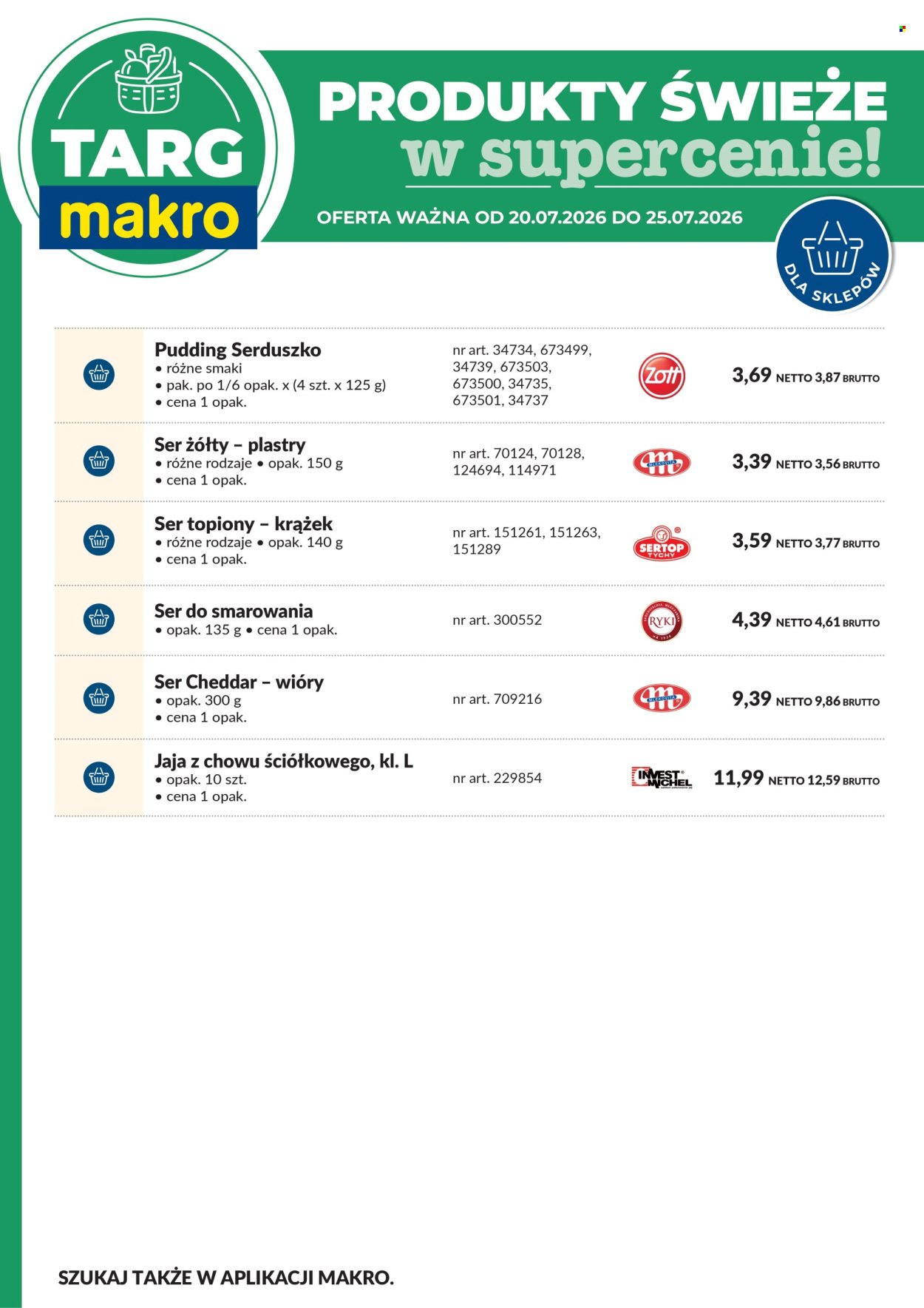 Gazetka MAKRO - Targ MAKRO - oferta świeża w super cenach!