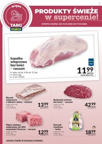 Gazetka MAKRO - Targ MAKRO - oferta świeża w super cenach! (2026-01-12 - 2026-01-17)