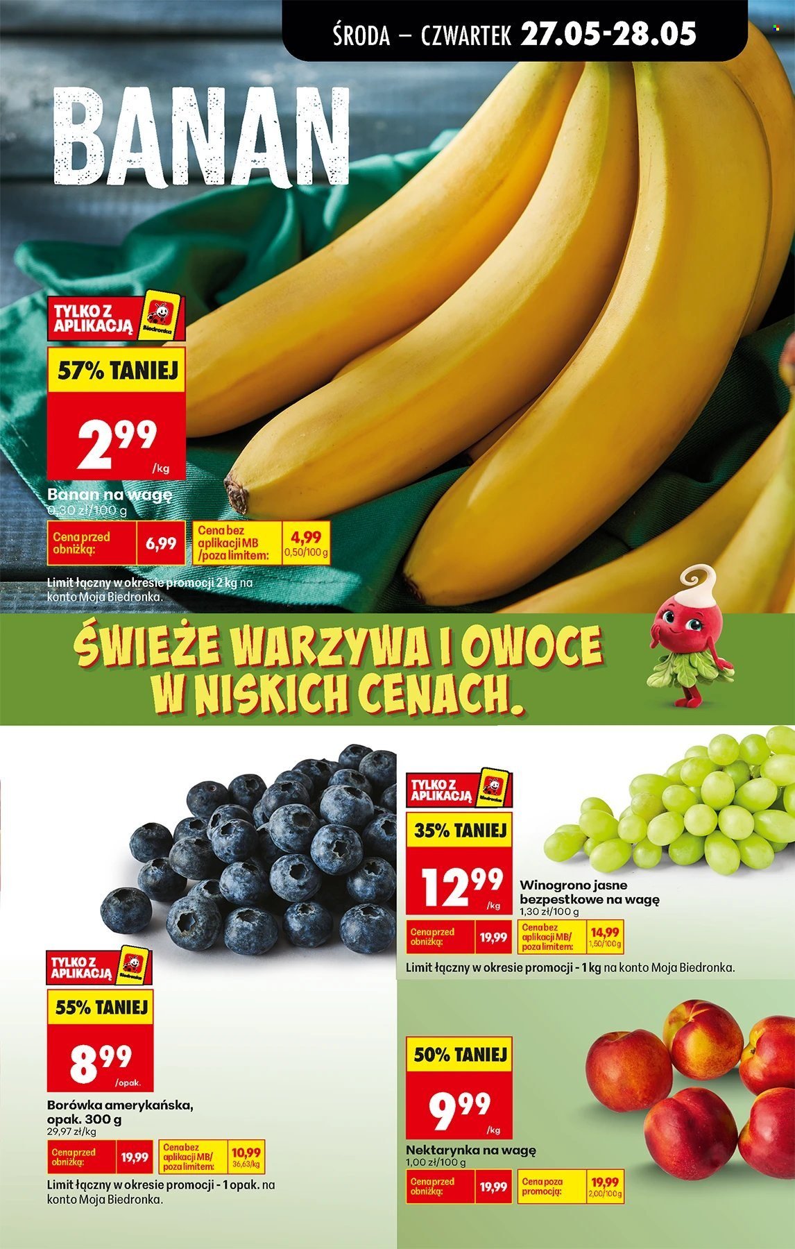 Gazetka BIEDRONKA - W tym tygodniu od środy