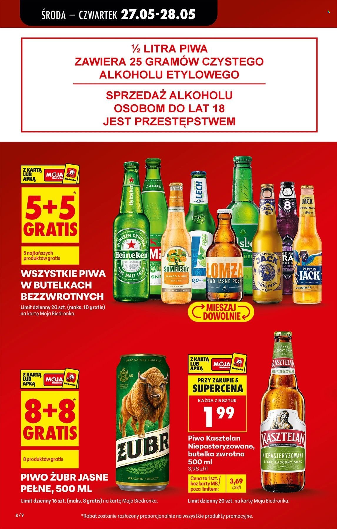 Gazetka BIEDRONKA - W tym tygodniu od środy
