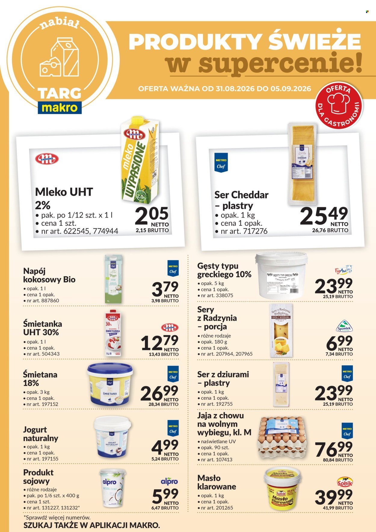 Gazetka MAKRO - Targ MAKRO - oferta świeża w super cenach!