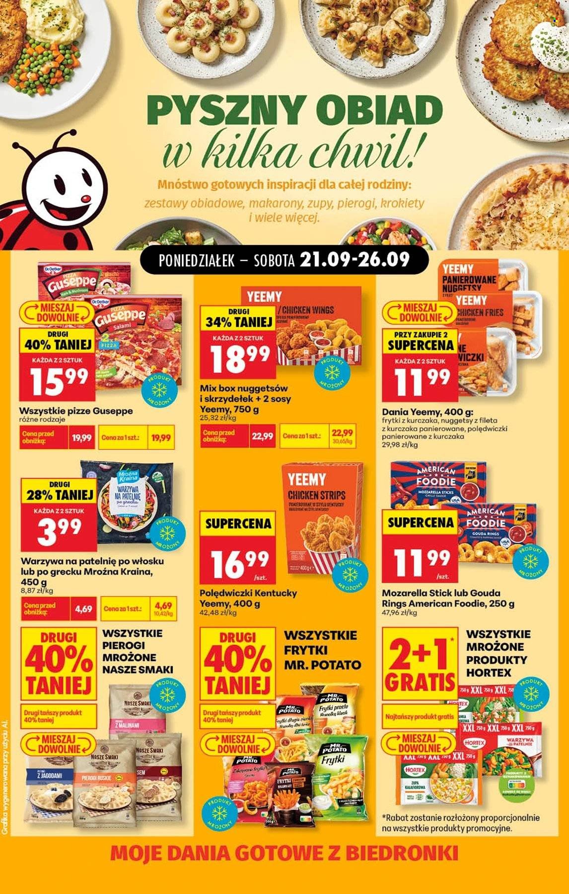 Gazetka BIEDRONKA - Pyszne dania