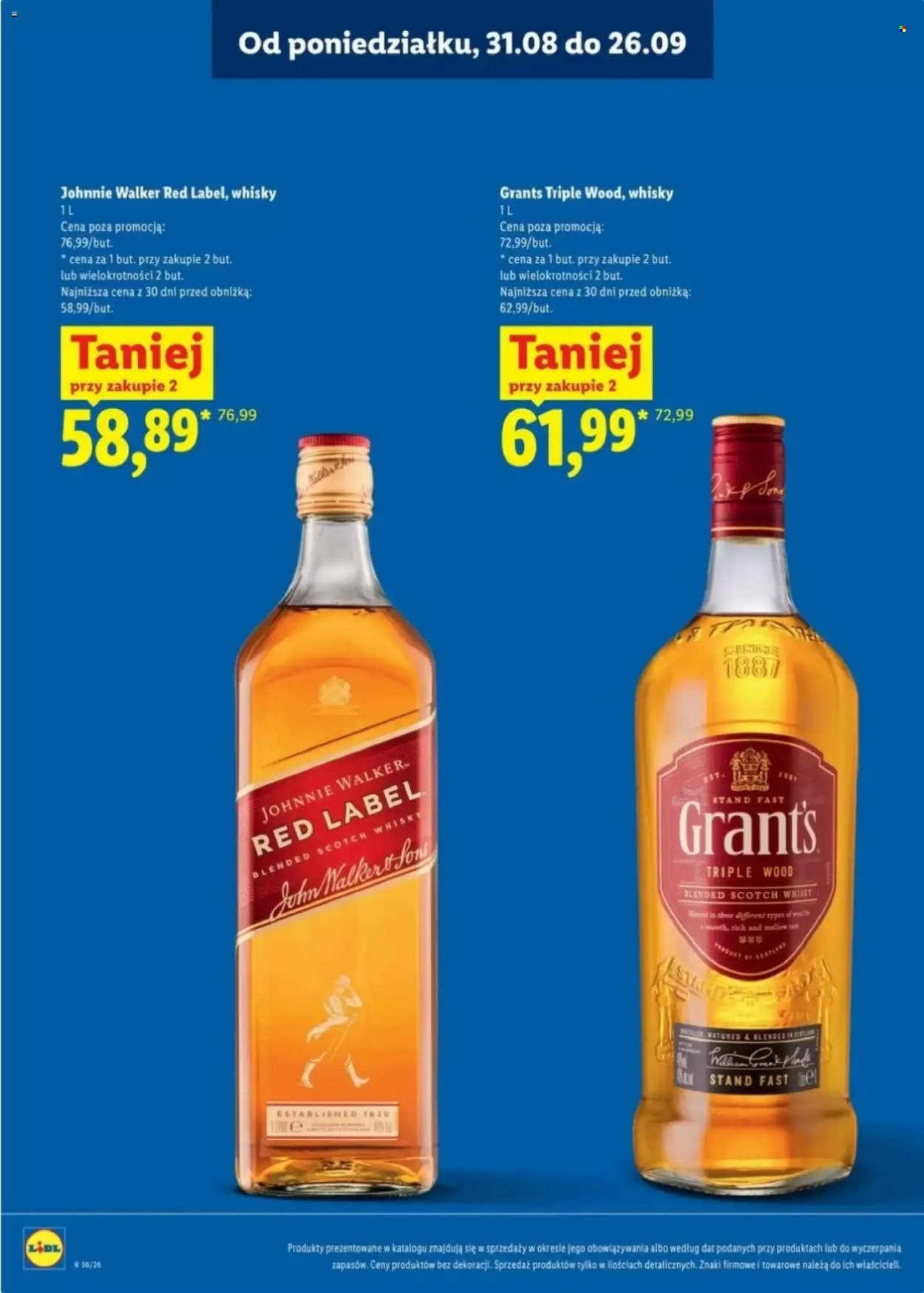 Gazetka LIDL - Katalog alkoholi mocnych