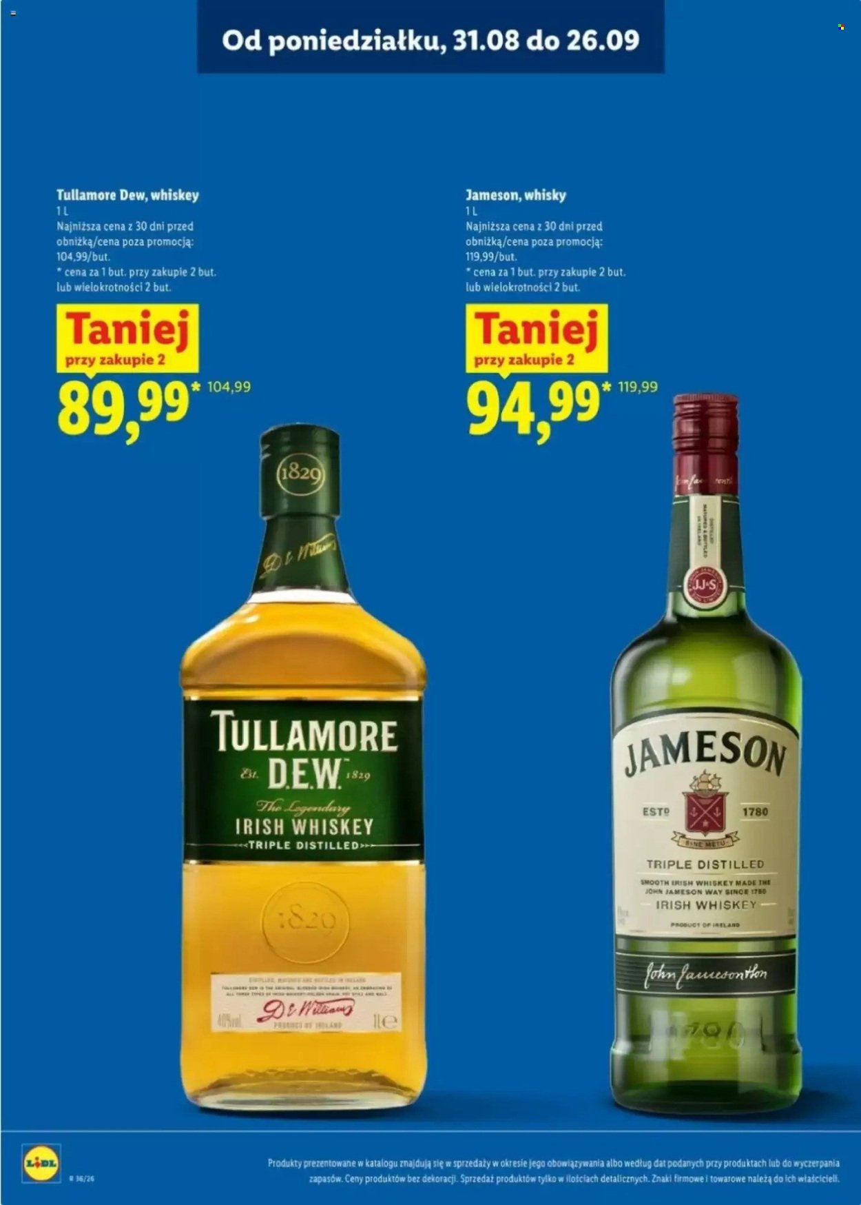 Gazetka LIDL - Katalog alkoholi mocnych