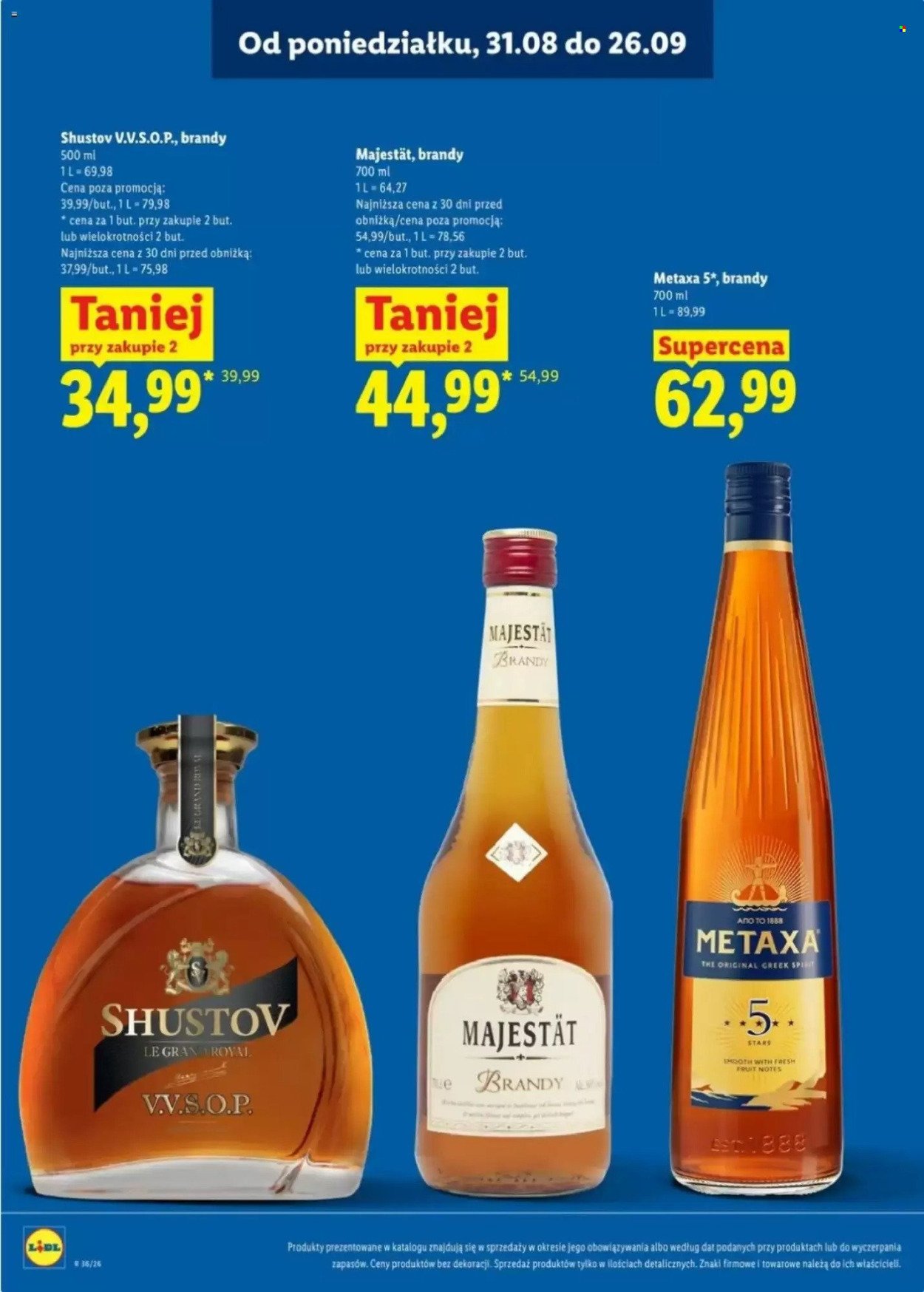 Gazetka LIDL - Katalog alkoholi mocnych