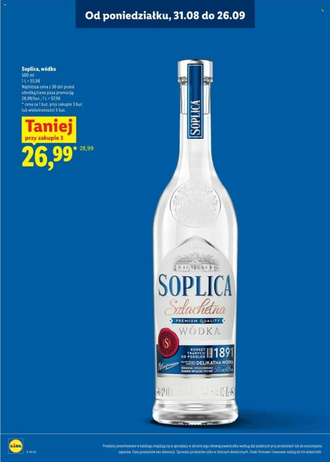 Gazetka LIDL - Katalog alkoholi mocnych