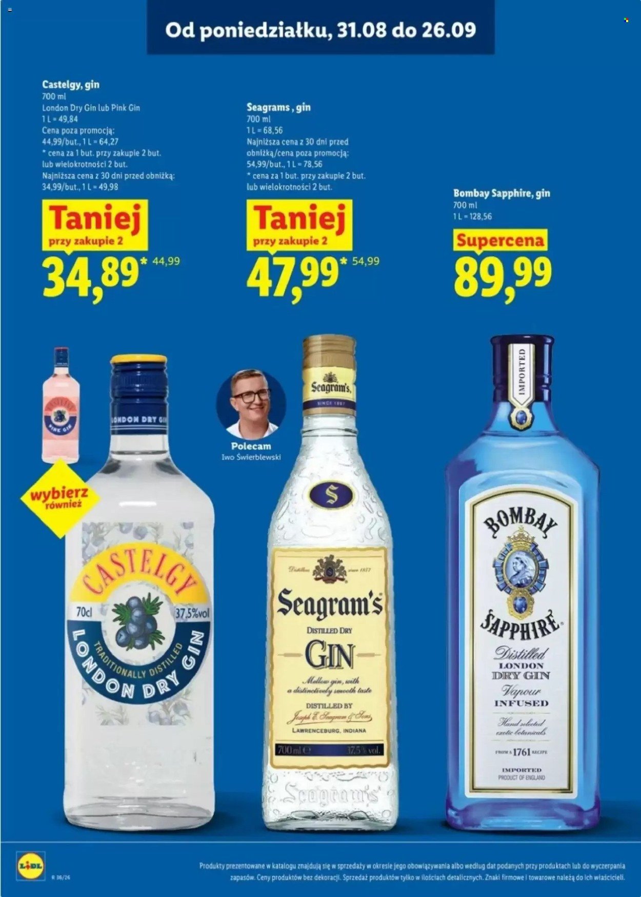 Gazetka LIDL - Katalog alkoholi mocnych