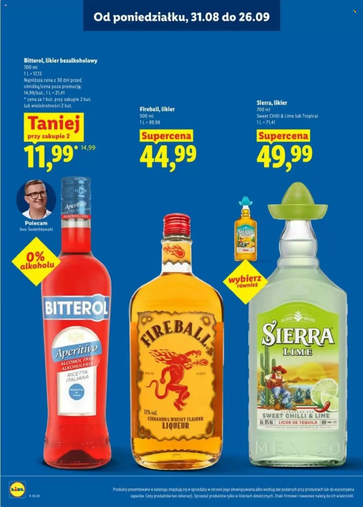 Gazetka LIDL - Katalog alkoholi mocnych
