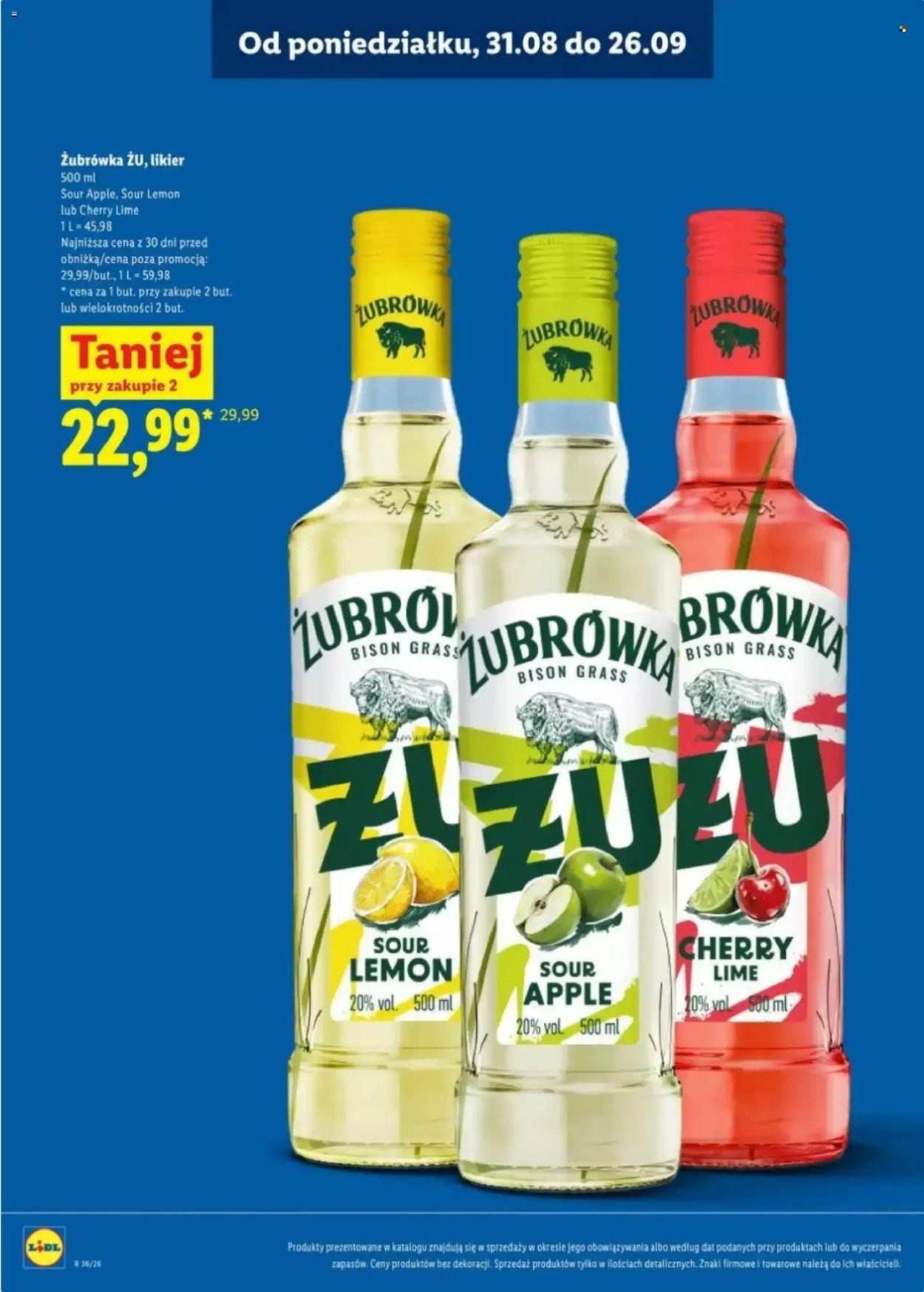 Gazetka LIDL - Katalog alkoholi mocnych
