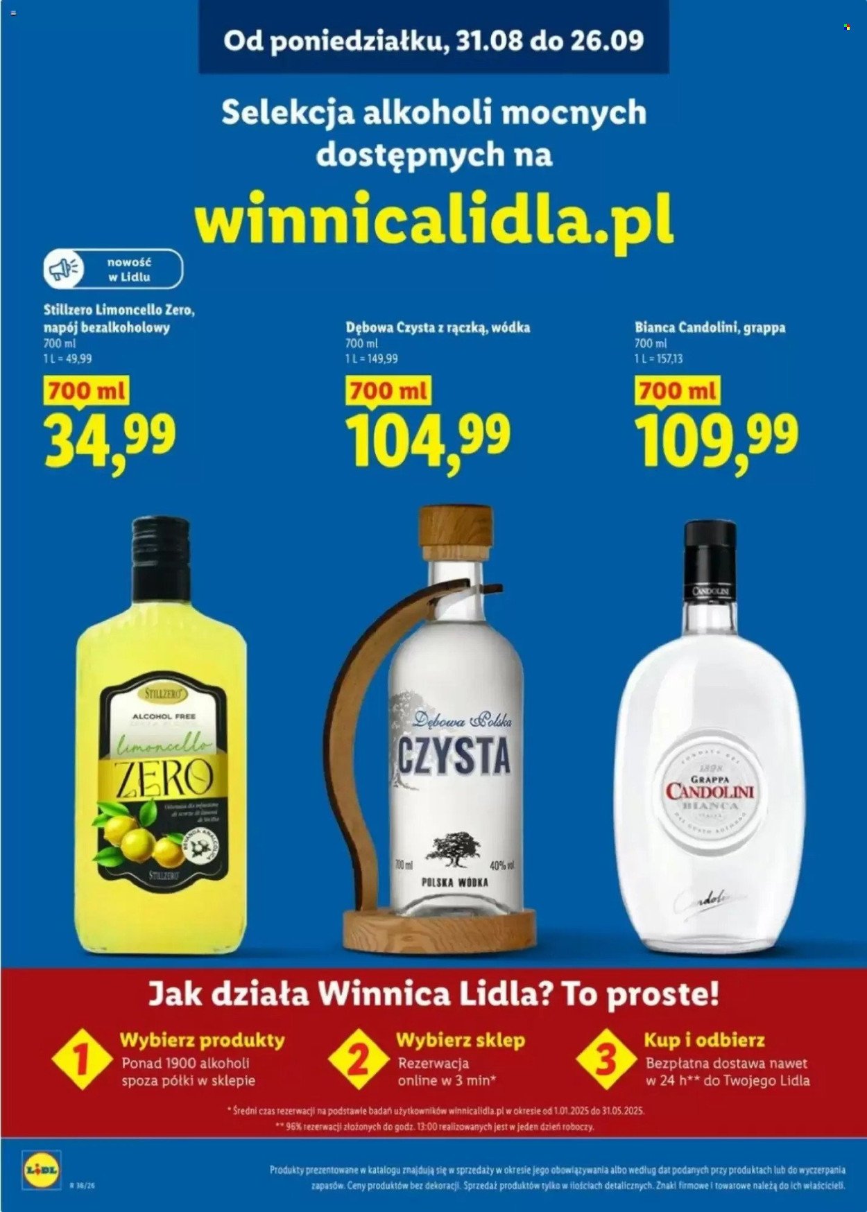 Gazetka LIDL - Katalog alkoholi mocnych