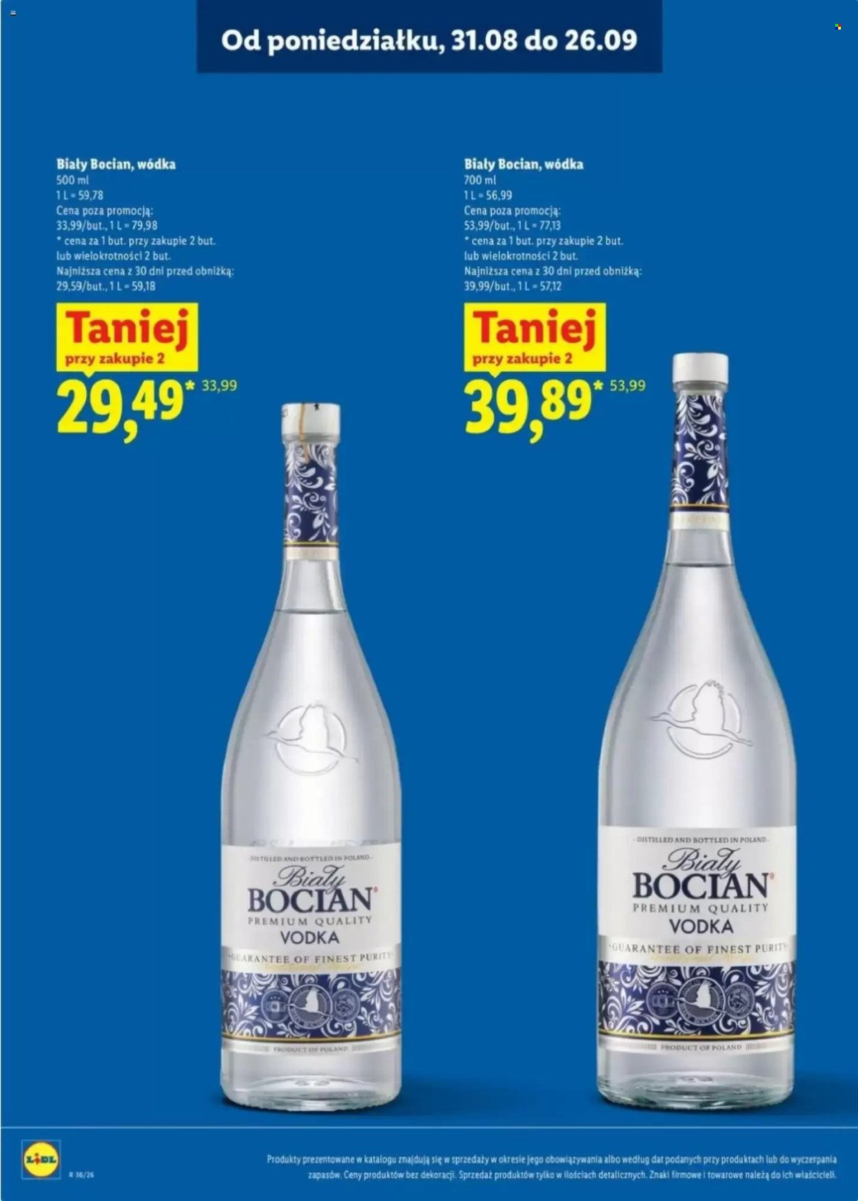 Gazetka LIDL - Katalog alkoholi mocnych
