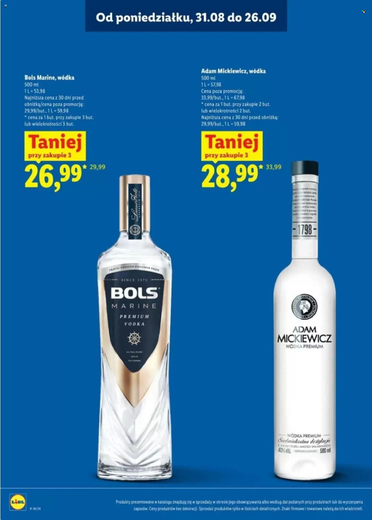 Gazetka LIDL - Katalog alkoholi mocnych