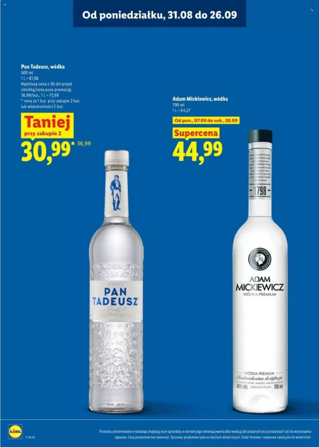 Gazetka LIDL - Katalog alkoholi mocnych