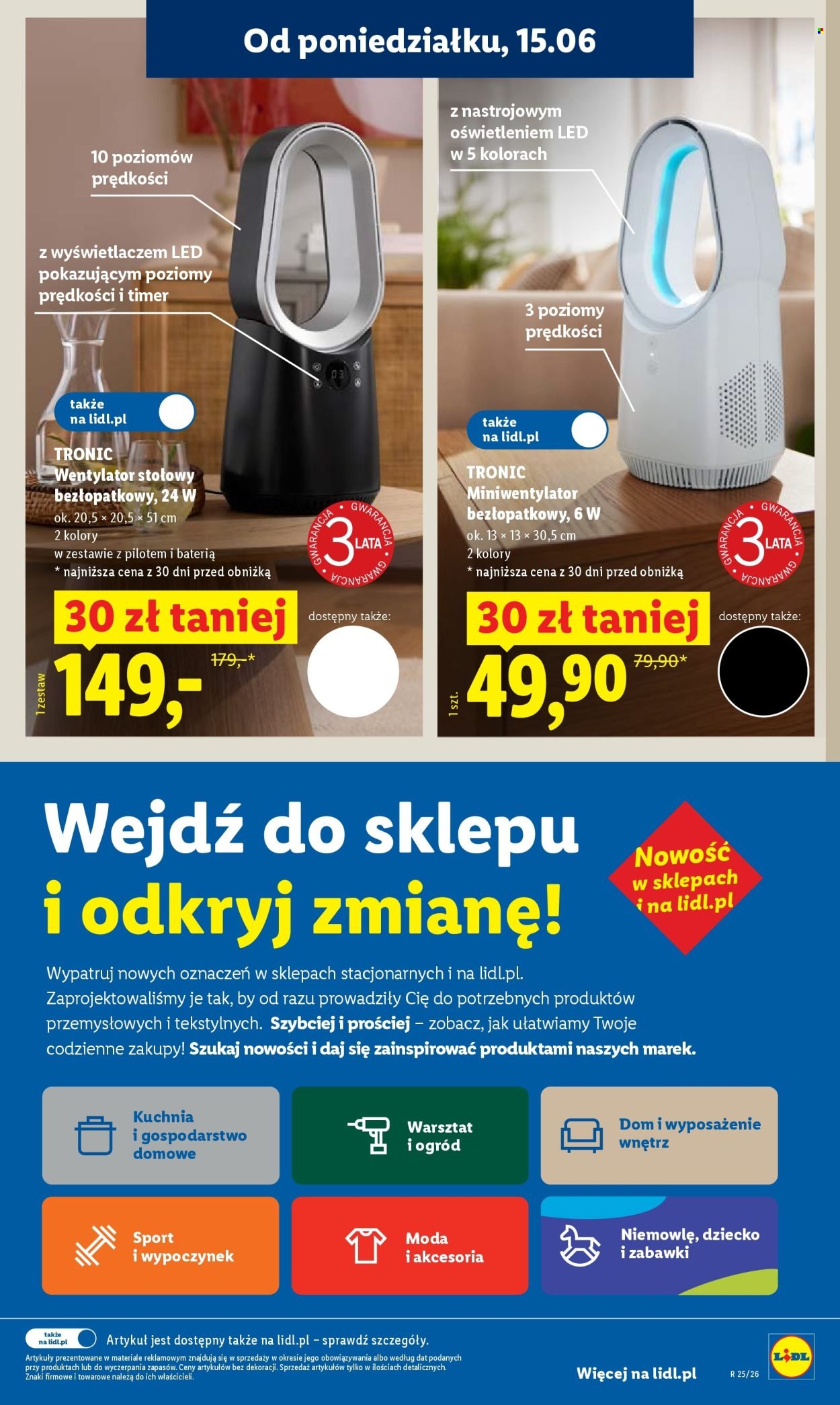 Gazetka LIDL - Od poniedziałku