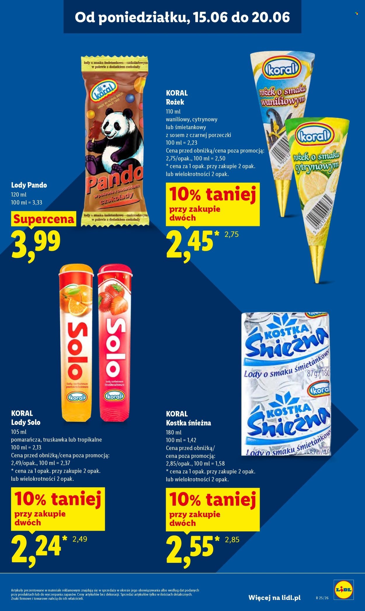 Gazetka LIDL - Od poniedziałku