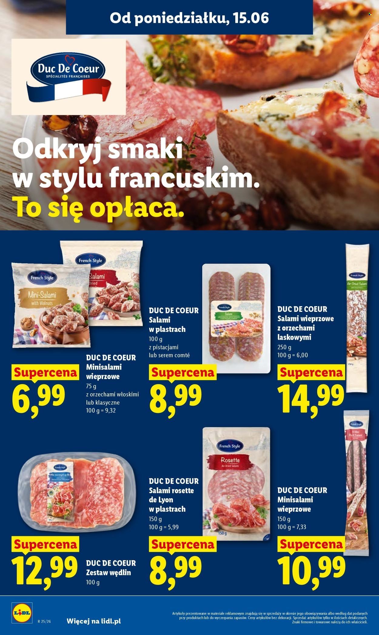 Gazetka LIDL - Od poniedziałku
