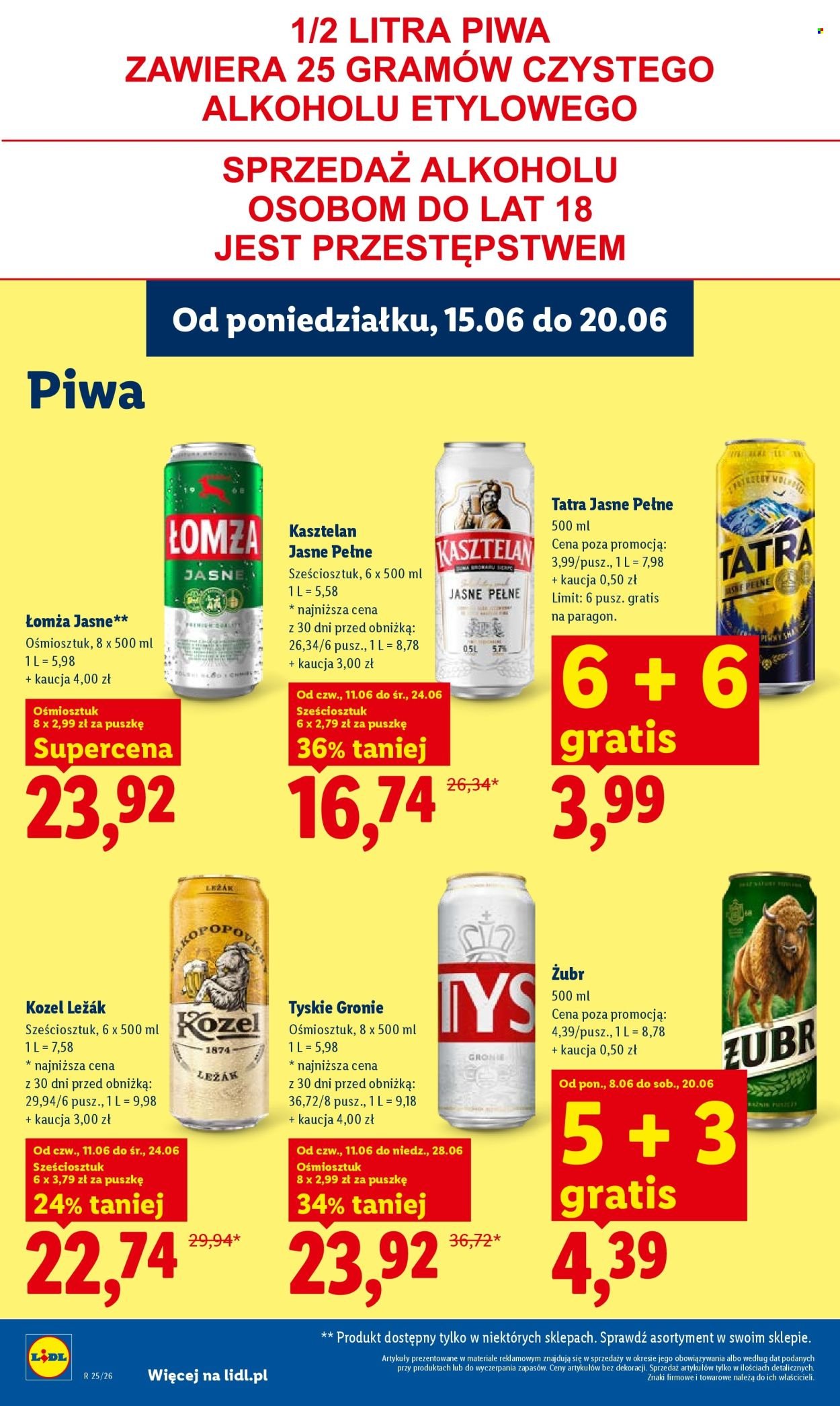 Gazetka LIDL - Od poniedziałku