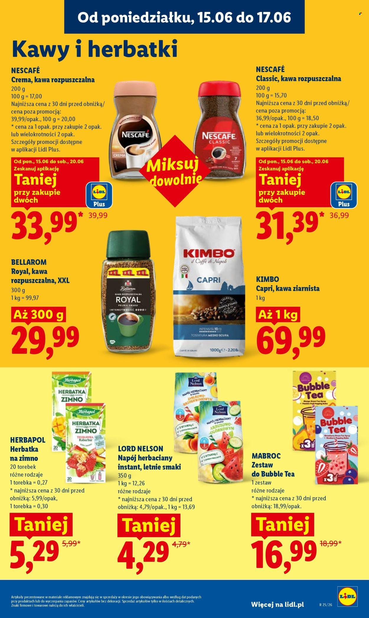 Gazetka LIDL - Od poniedziałku