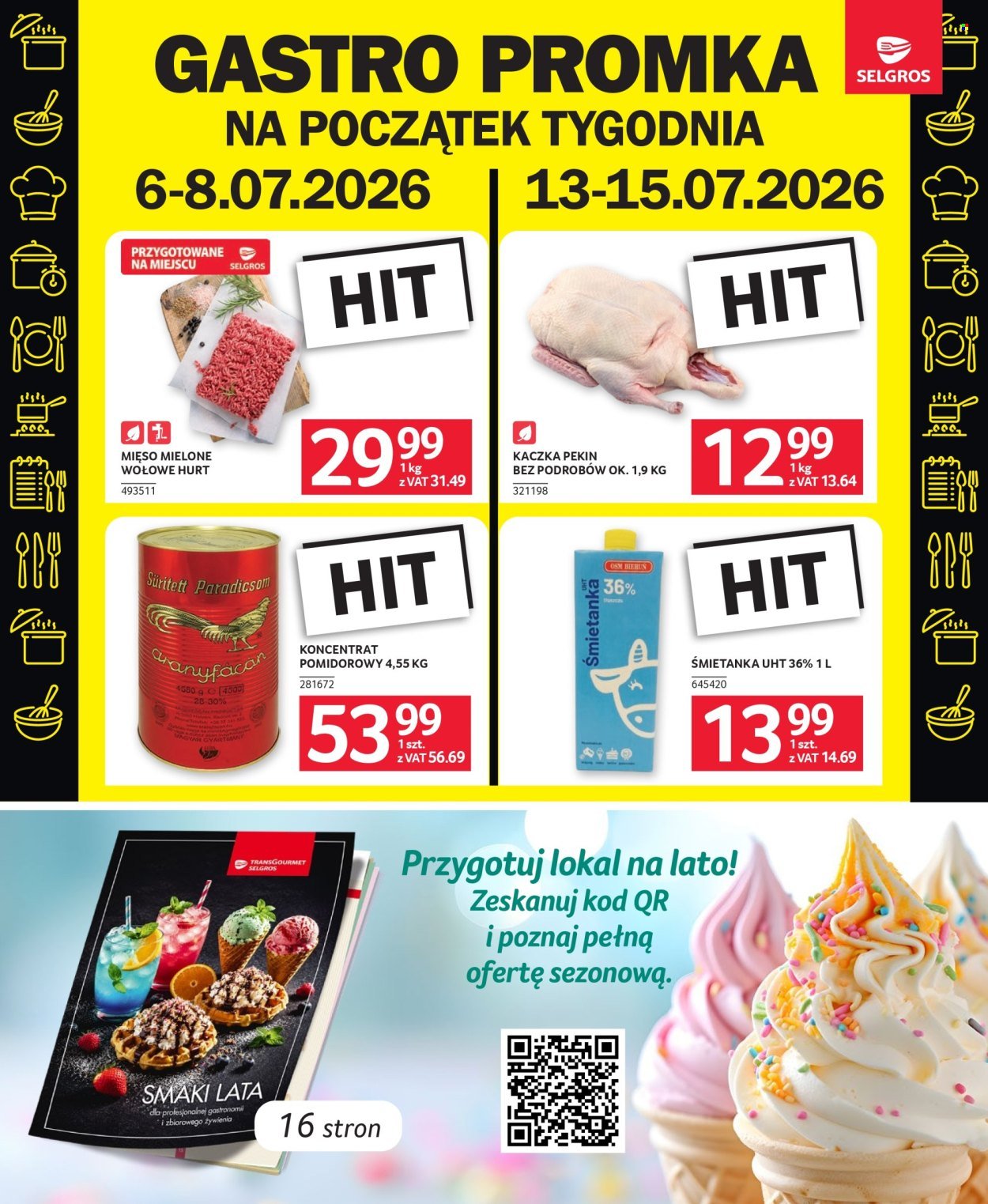 Gazetka SELGROS - Oferta dla gastronomii