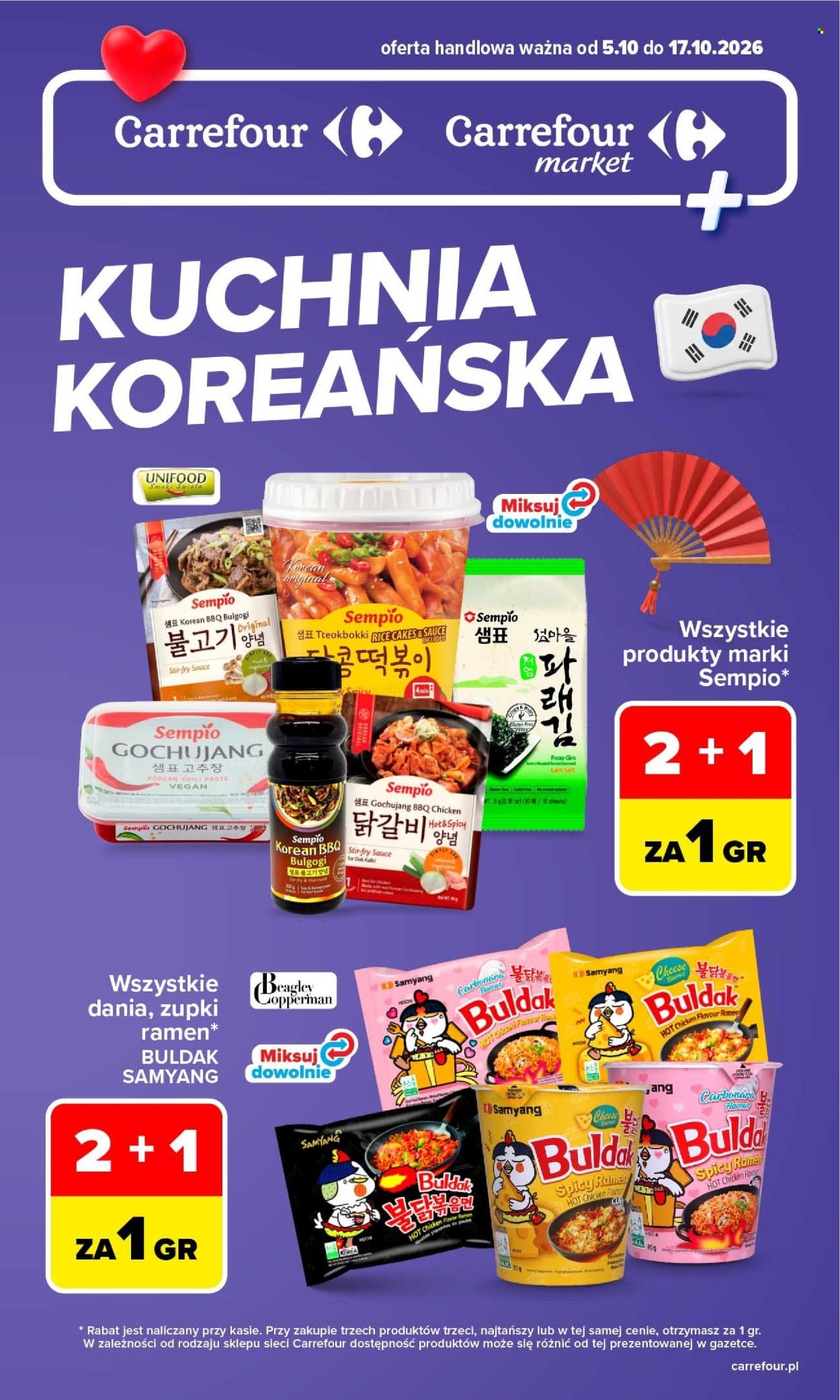 Gazetka CARREFOUR - Kuchnia koreańska