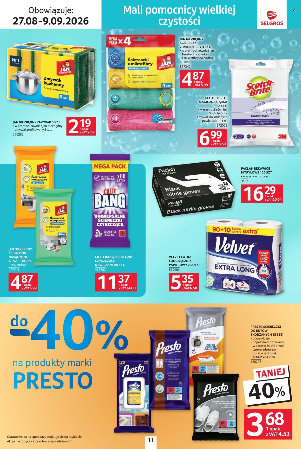 Gazetka SELGROS - Katalog Sprzątanie