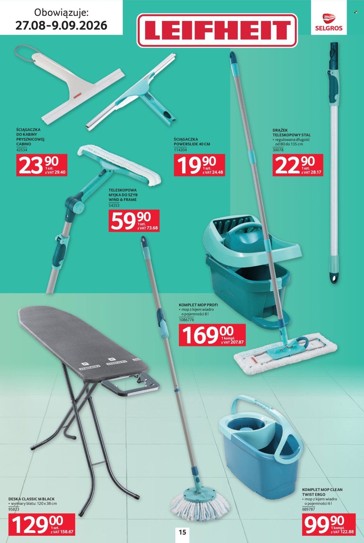 Gazetka SELGROS - Katalog Sprzątanie