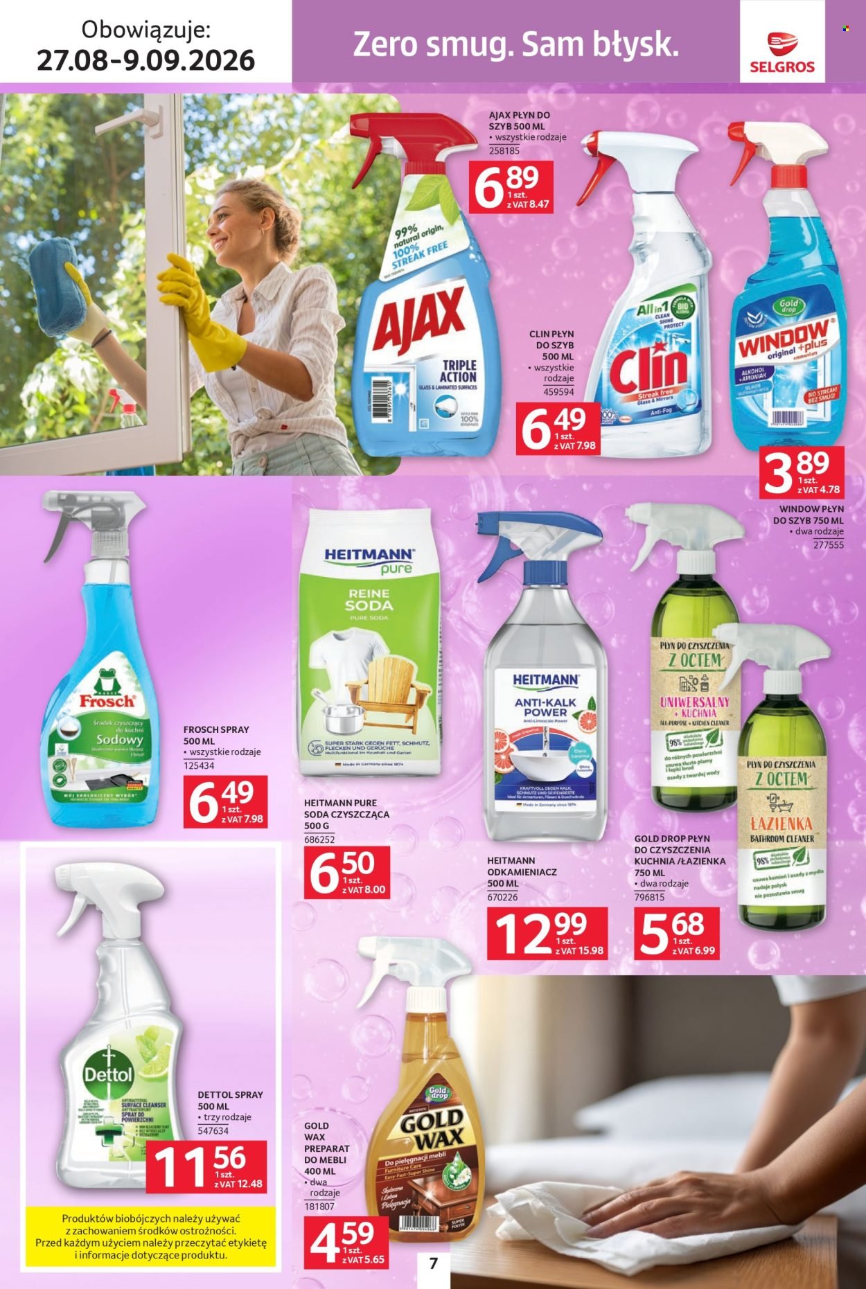Gazetka SELGROS - Katalog Sprzątanie
