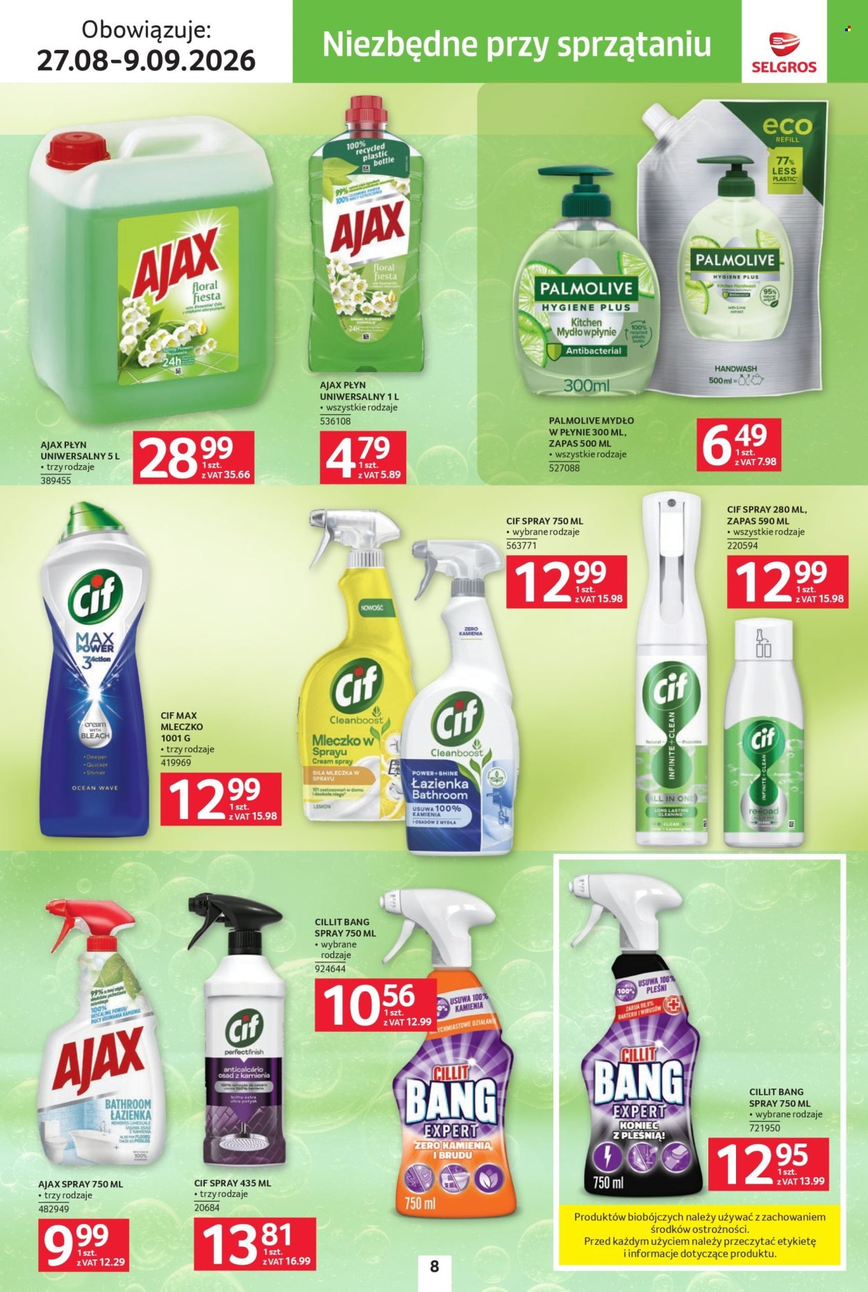 Gazetka SELGROS - Katalog Sprzątanie