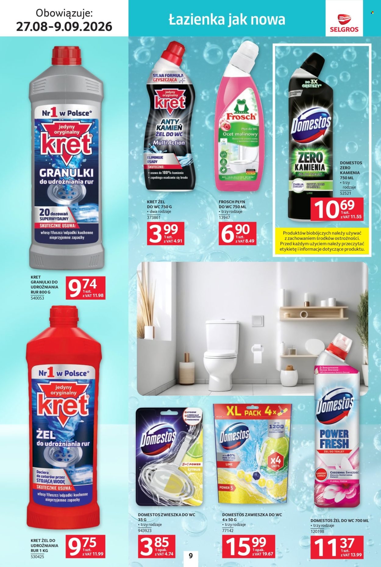 Gazetka SELGROS - Katalog Sprzątanie