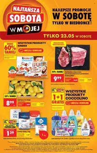 Gazetka BIEDRONKA - Najtańsza soboty (2026-05-23 - 2026-05-23)