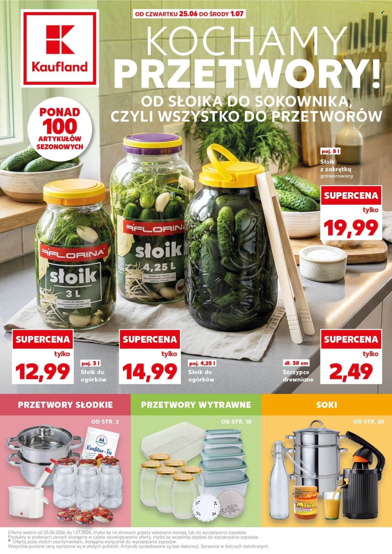 Gazetka KAUFLAND - Kochamy przetwory