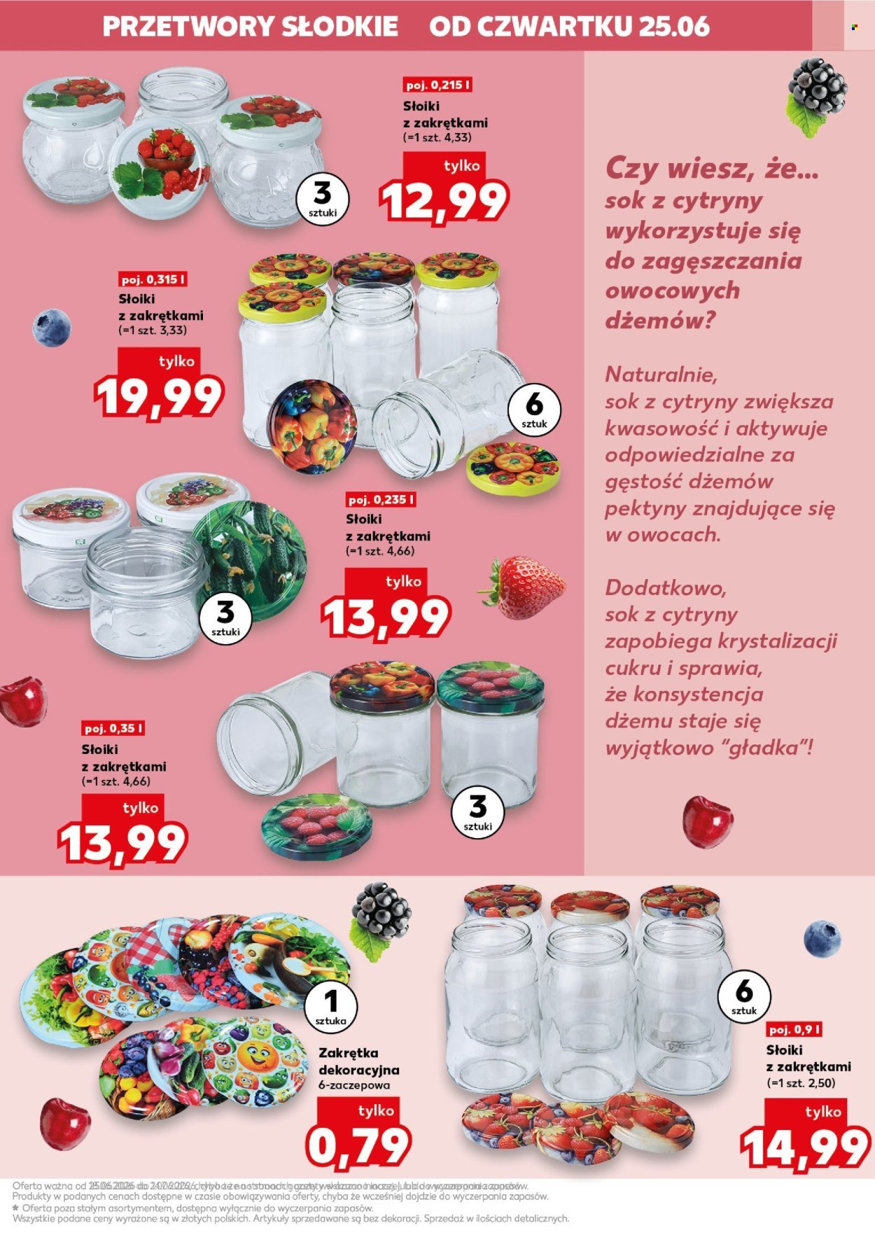 Gazetka KAUFLAND - Kochamy przetwory