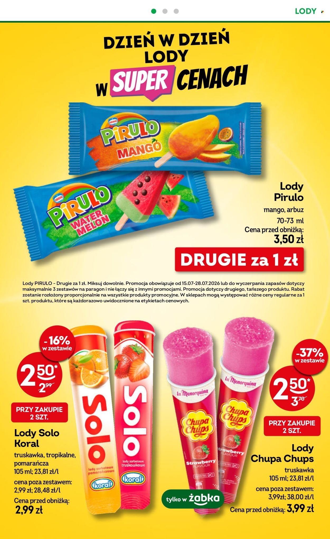 Gazetka ŻABKA - Od środy 15.07.2026