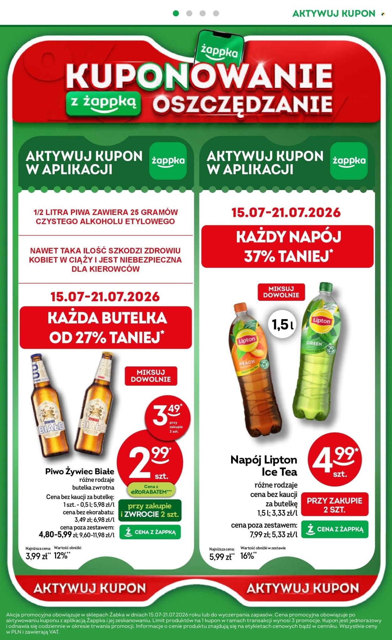 Gazetka ŻABKA - Od środy 15.07.2026