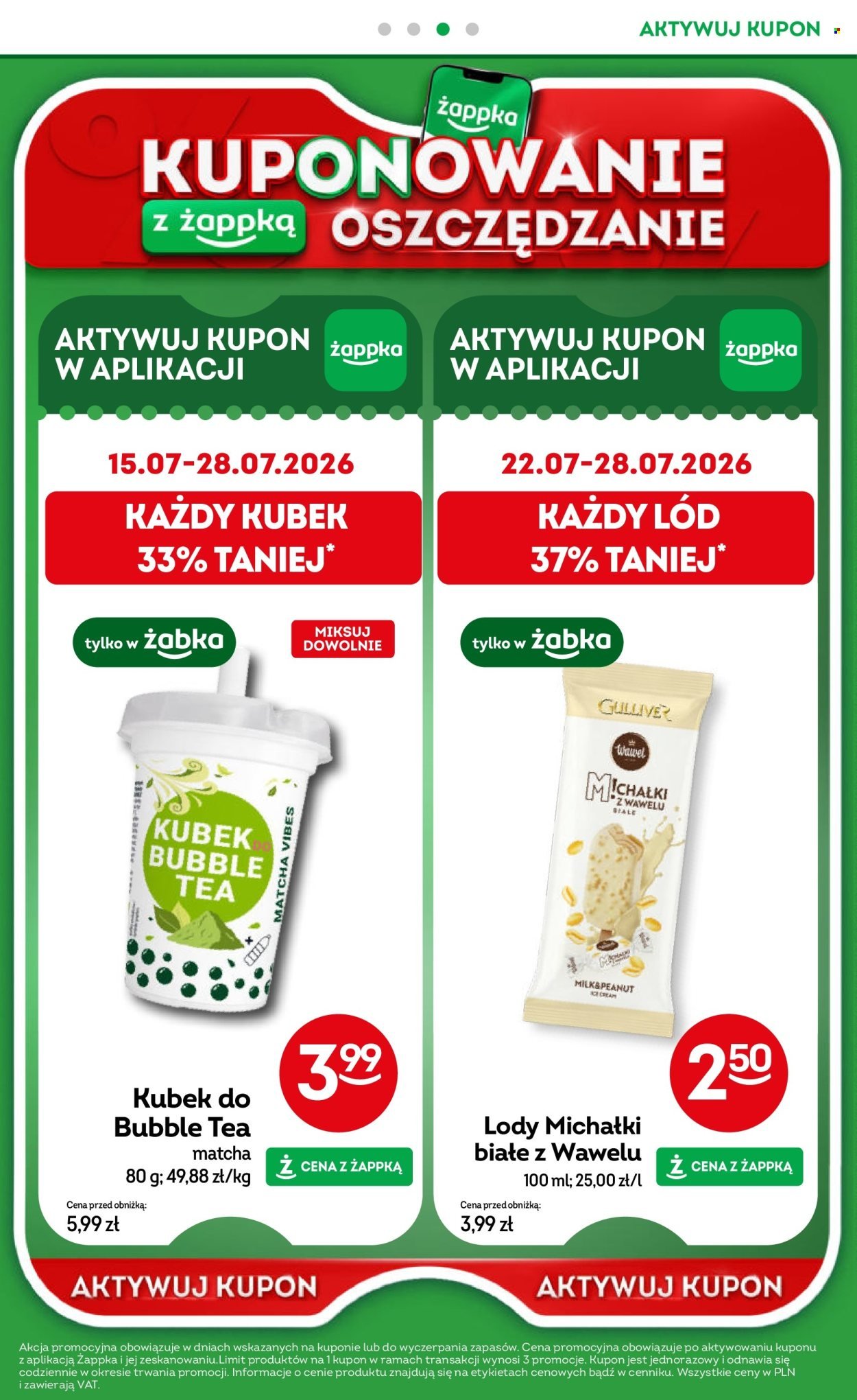 Gazetka ŻABKA - Od środy 15.07.2026