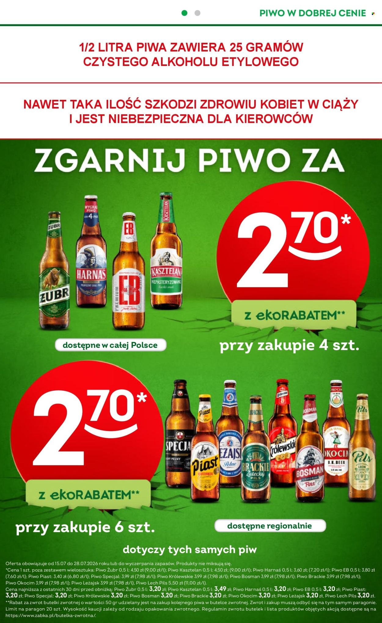 Gazetka ŻABKA - Od środy 15.07.2026