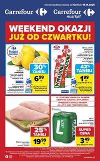 Gazetka CARREFOUR - Weekend promek już od czwartku (2025-11-13 - 2025-11-15)