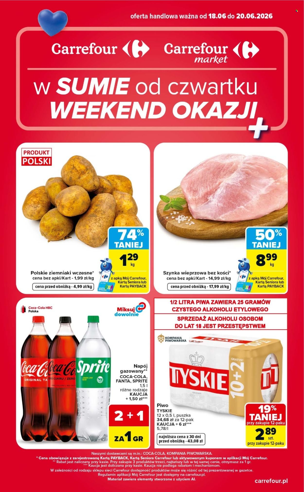 Gazetka CARREFOUR - w SUMIE od- czwartku WEEKEND OKAZJI