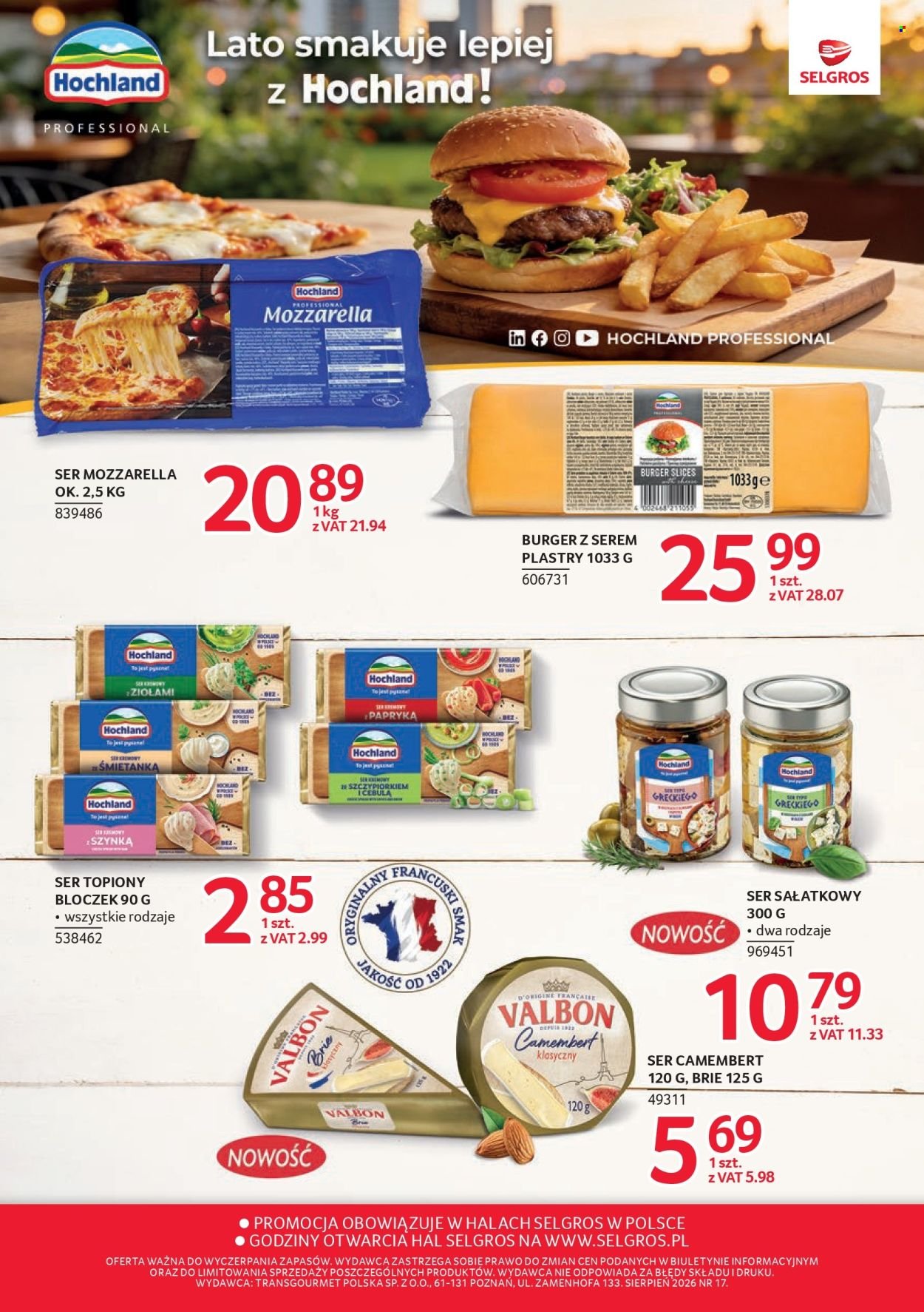 Gazetka SELGROS - Katalog Markowe Produkty