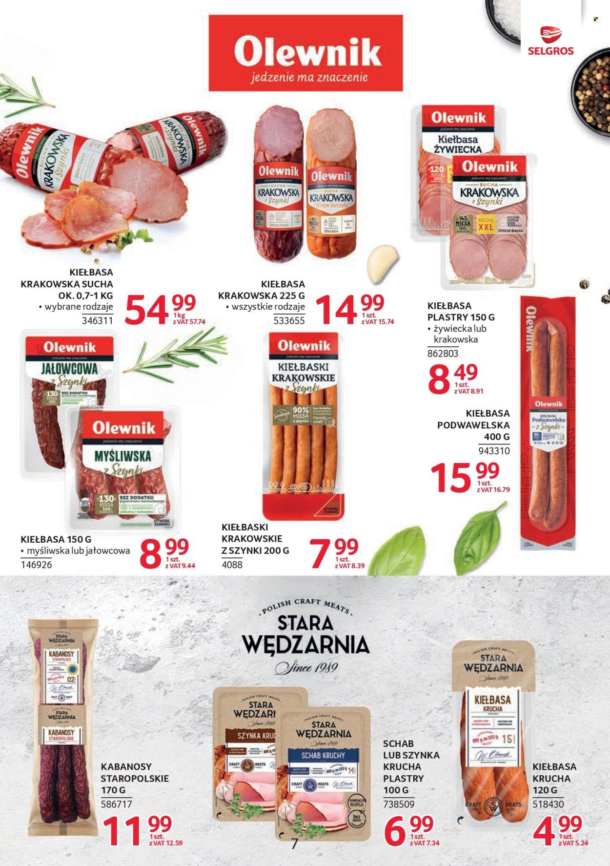 Gazetka SELGROS - Katalog Markowe Produkty