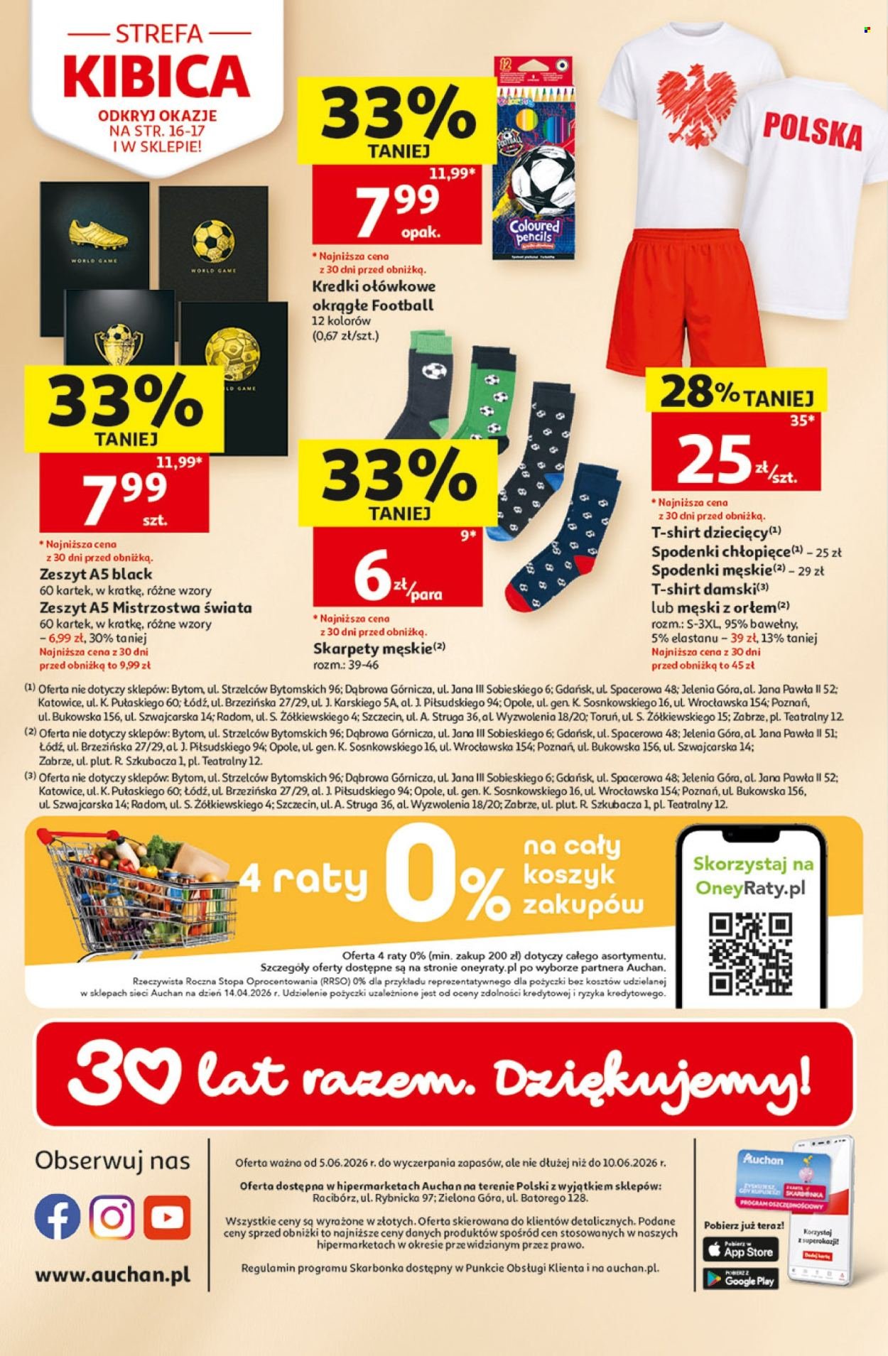 Gazetka AUCHAN - 30 Lat