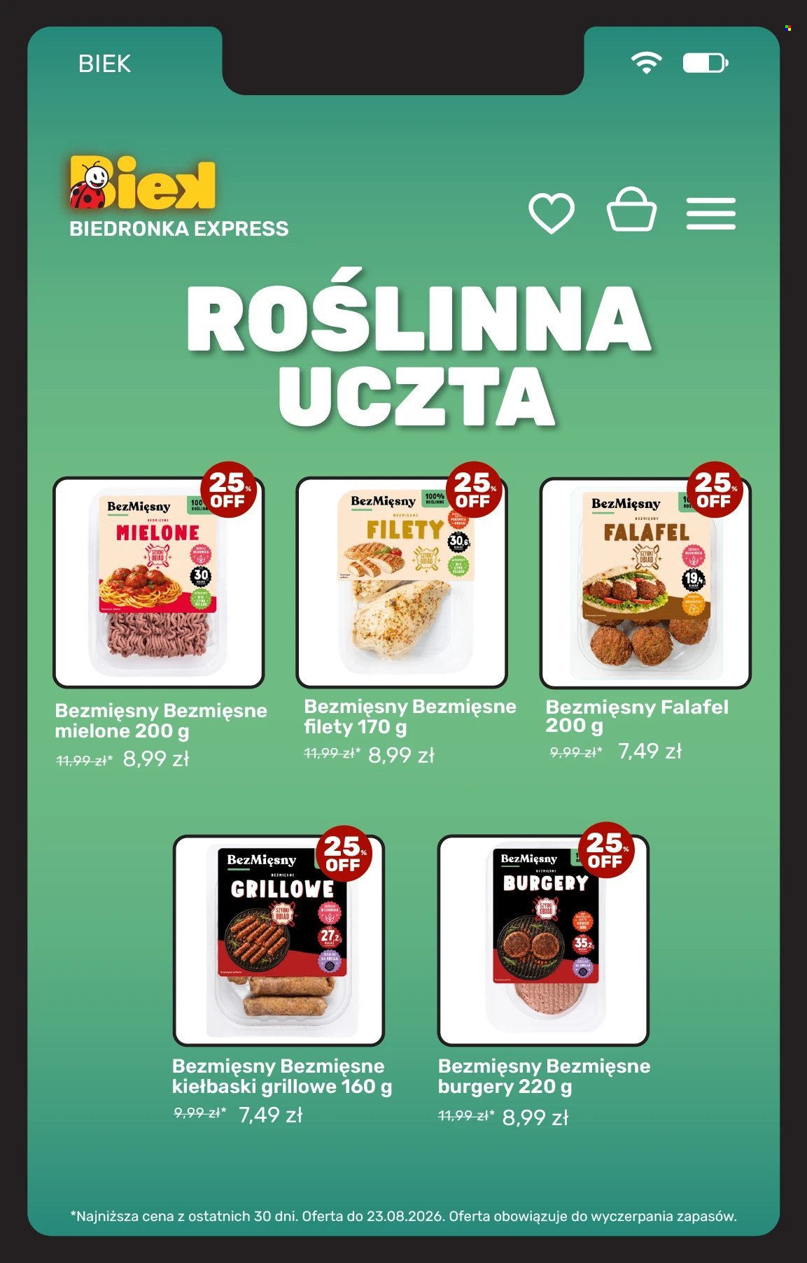 Gazetka BIEDRONKA - Biek