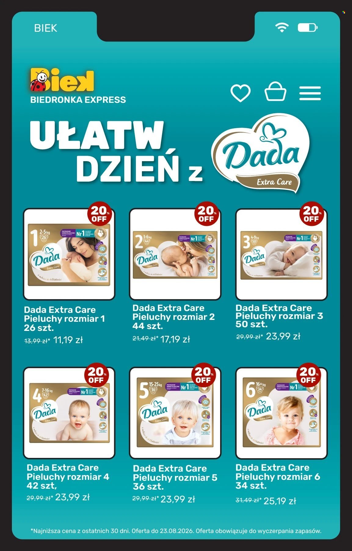 Gazetka BIEDRONKA - Biek