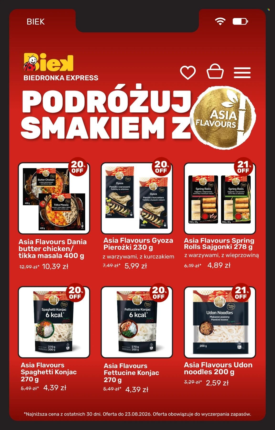 Gazetka BIEDRONKA - Biek