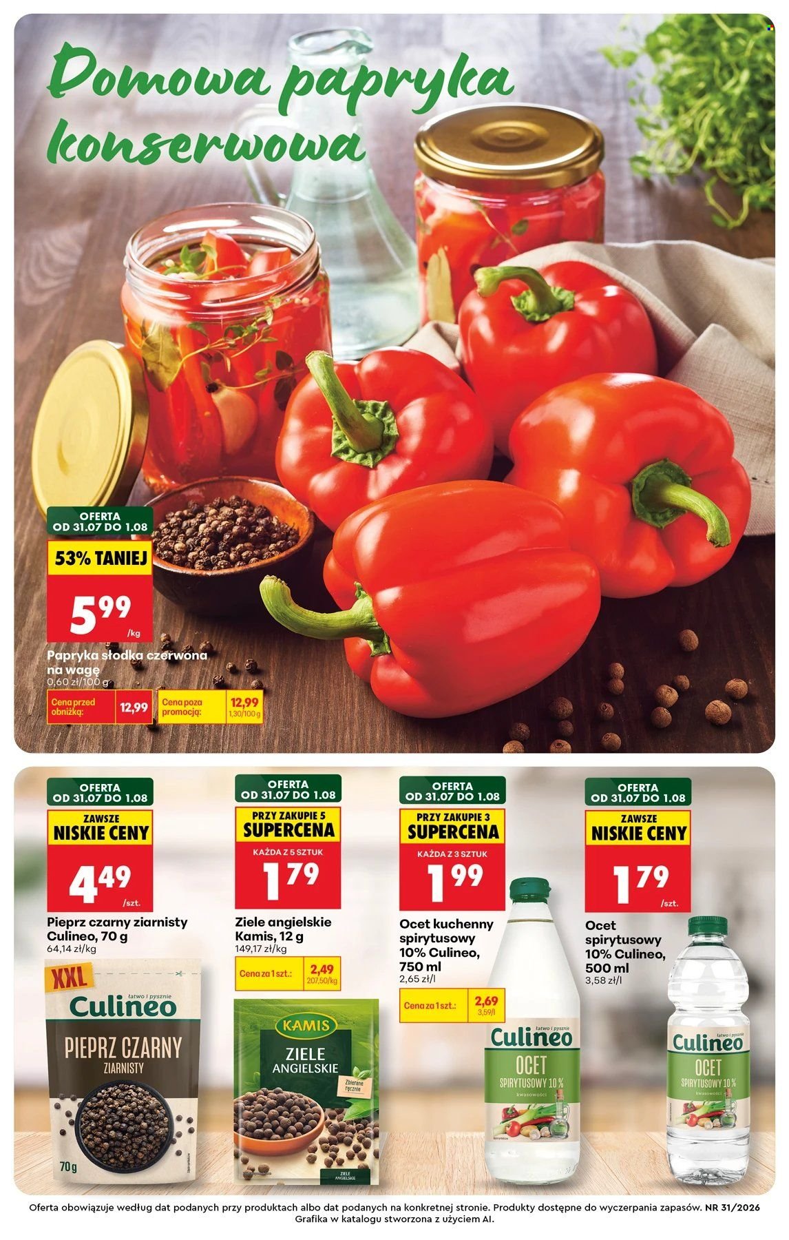 Gazetka BIEDRONKA - Przetwory