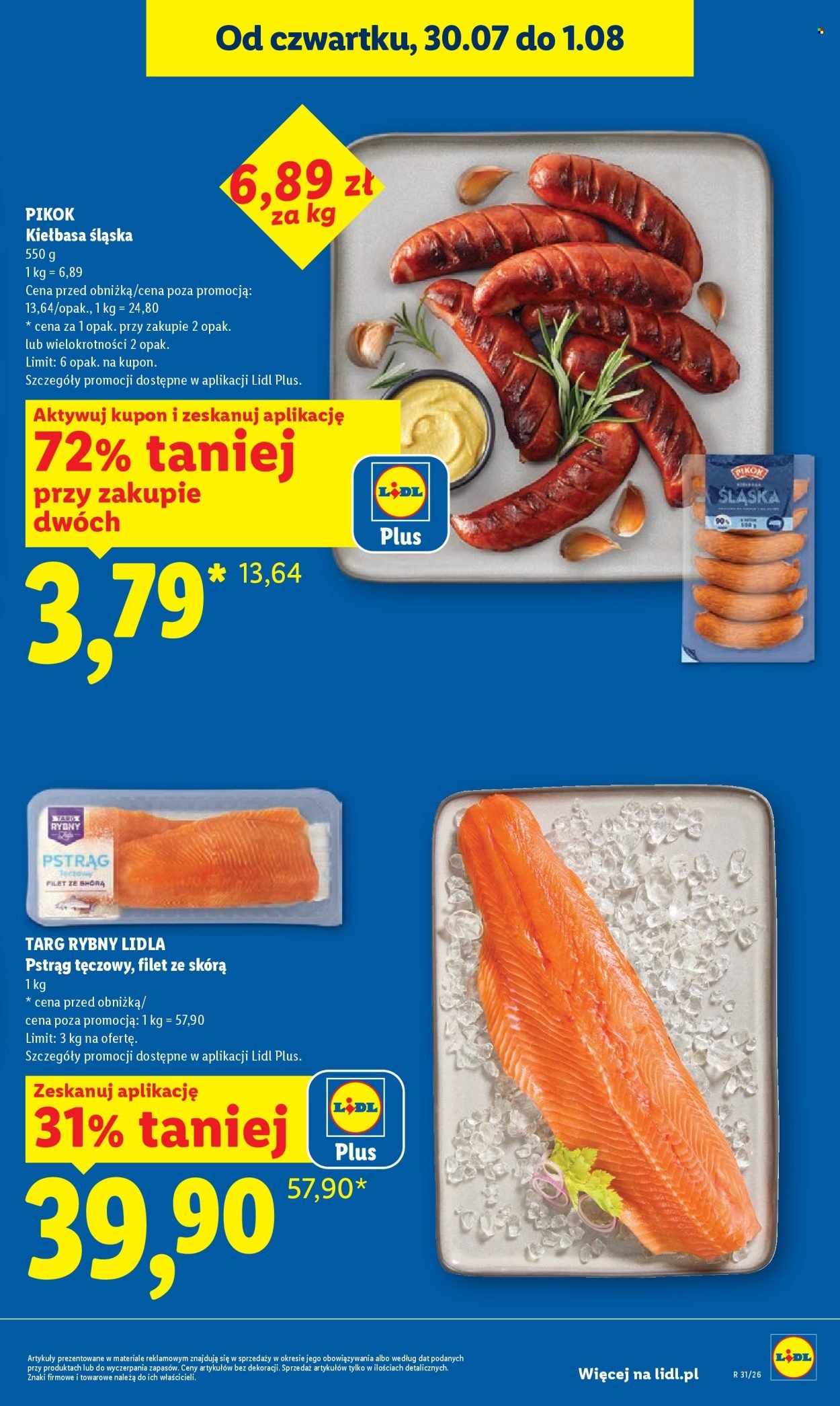 Gazetka LIDL - Od czwartku 30.07.2026